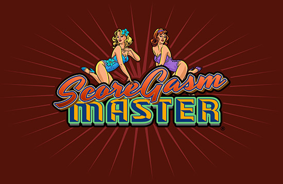 John's ScoreGasm Master logo is used on the cabinet front and sides