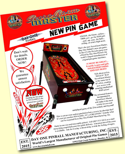 The game's flyer