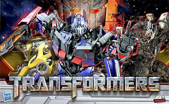 Stern's Transformers Pin backbox image