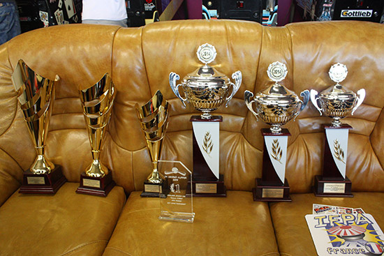 Trophies for the winners