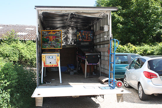 At last - signs of a pinball event taking place