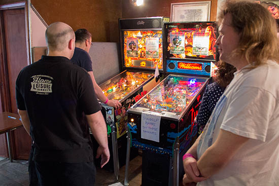 Nick plays the first hole - Party Zone