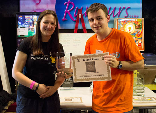 Second place, Will Dutton