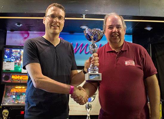 Second place, Nick Marshall