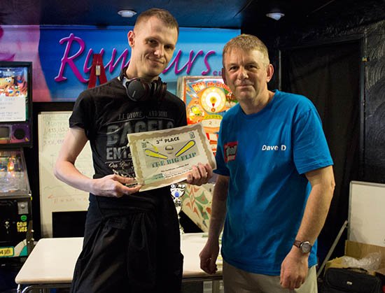 Third place, Lukasz Romanowski