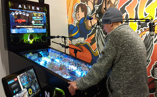 Heighway Pinball's Alien pinball