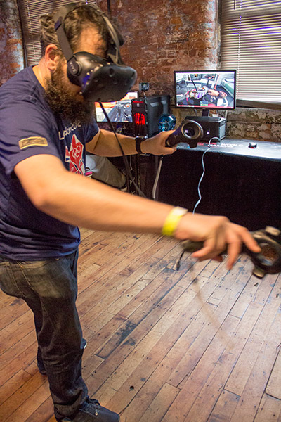 Virtual Reality kit could also be tried
