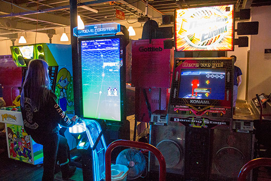 More dance and music machines