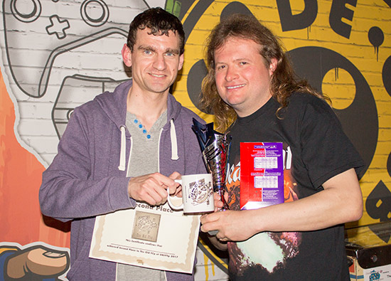 Second place, Andrew Foster