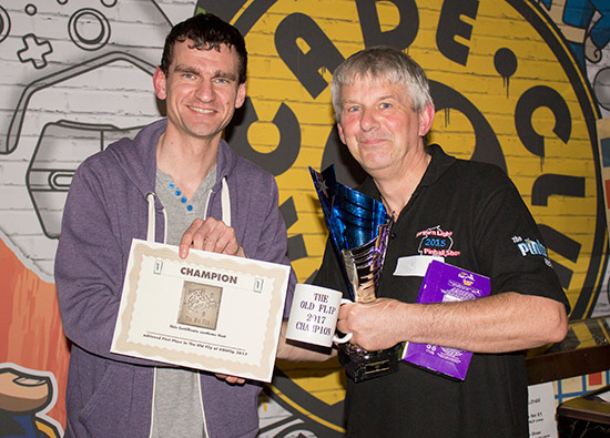 Winner of The Old Flip 2017, David Dutton