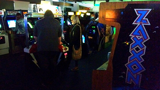 Classic video games at Arcade Club