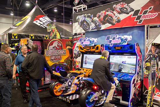 Racers and shooters from Raw Thrills