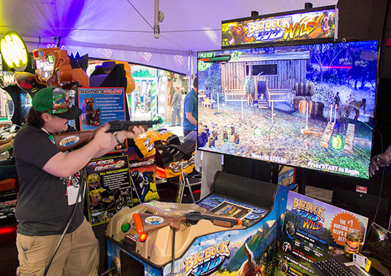 Big Buck Hunter is now both in HD and 'Wild'
