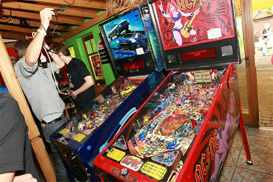 Preparation of the finals machines