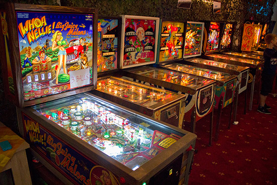 One of the newest machines was also one of the Classics