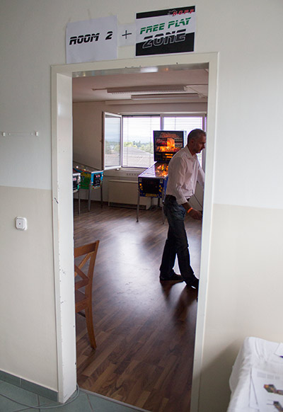 Room 2, at the top of the stairs
