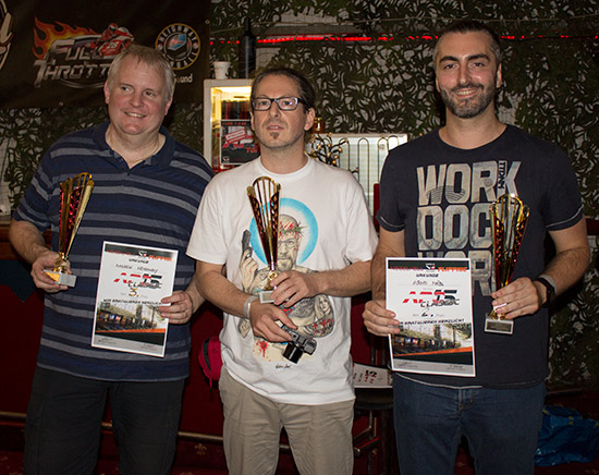 The top three in the Classic Tournament