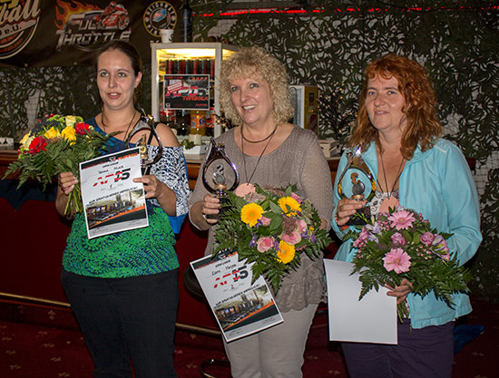 The top three in the Women's Tournament