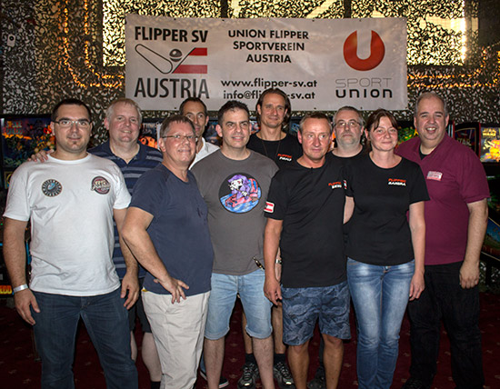 The organisers with some of the special guests