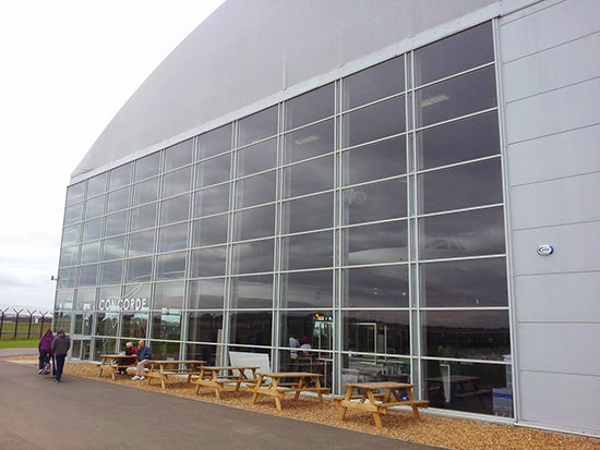 The Concorde hangar