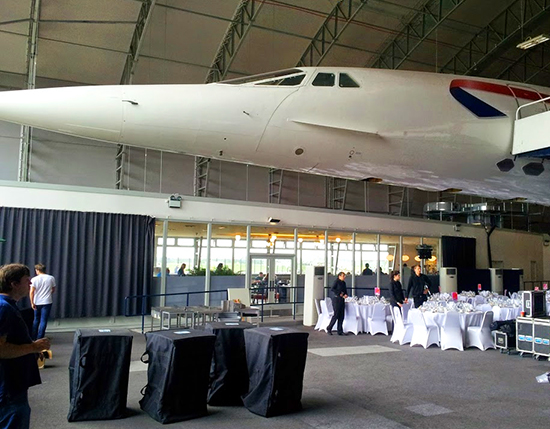 The hangar's most famous resident