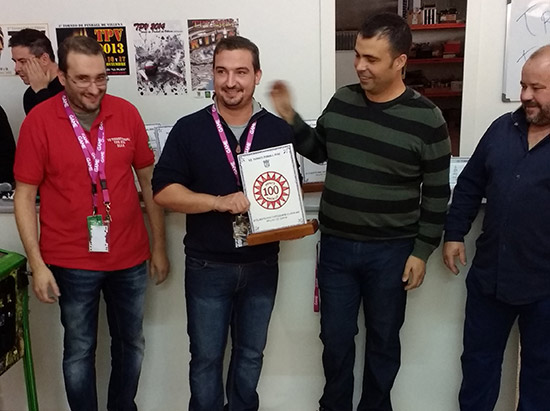 Second place, Ra&uacute;l Abad