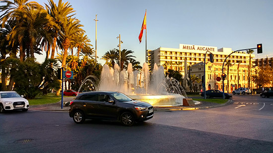 Down by the waterline in Alicante