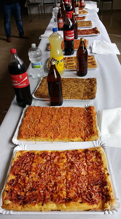 The breakfast spread