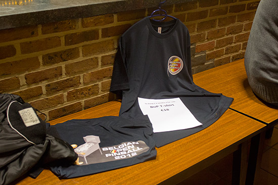 T-shirts were available