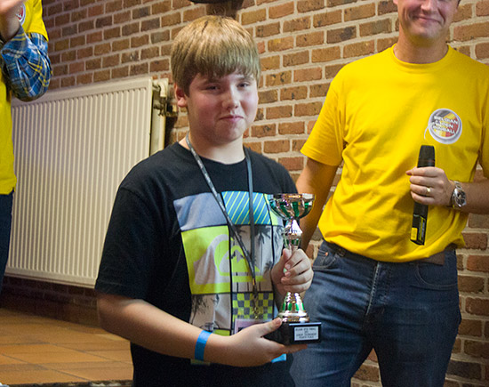 Fourth place, Thomas Van Clapdorp