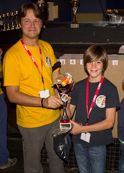 Fourth place, Korben Van Wonterghem from Belgium
