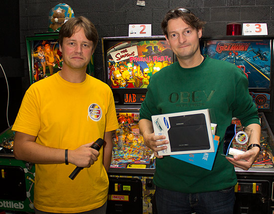 Second place, Paul Jongma