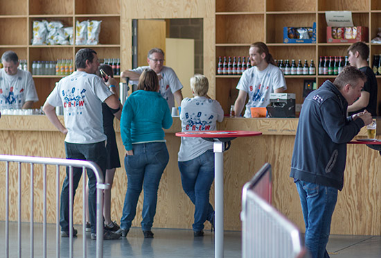 The bar