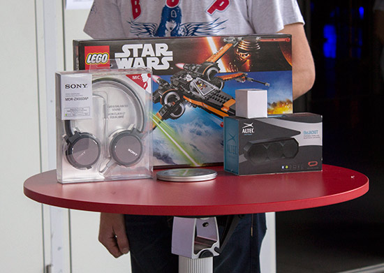 The prizes