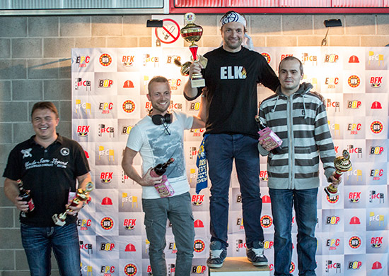 The top four in the Winner Takes It All tournament