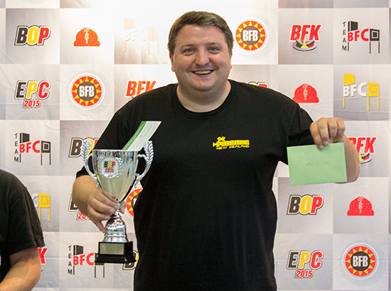 Third place, Franck Bona