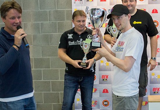 First place, Cayle George