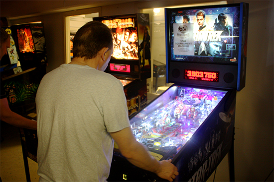 High score competition on Star Trek