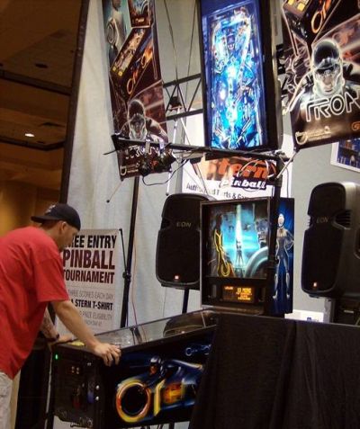 At center-stage in the game room, the Marco Specialties booth did not disappoint