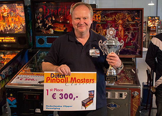 Classics Tournament winner, Andreas Harre