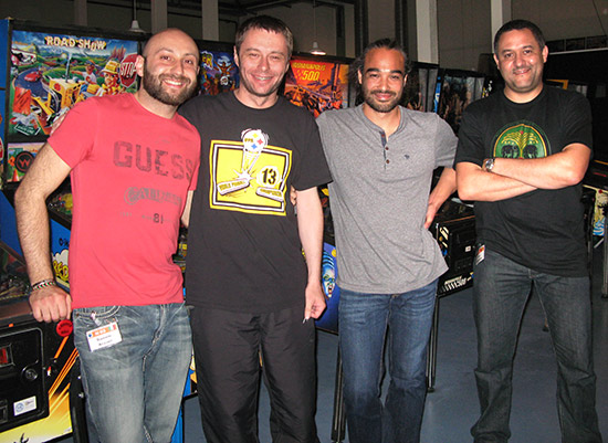 Daniele Celestino Acciari, Ern&ouml; Rotter, Michael Trepp & Ivan Geentjens