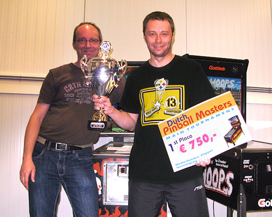 Dutch Pinball Masters 2016 winner, Ern&ouml; Rotter