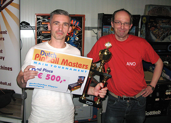 Second place, David Deturck