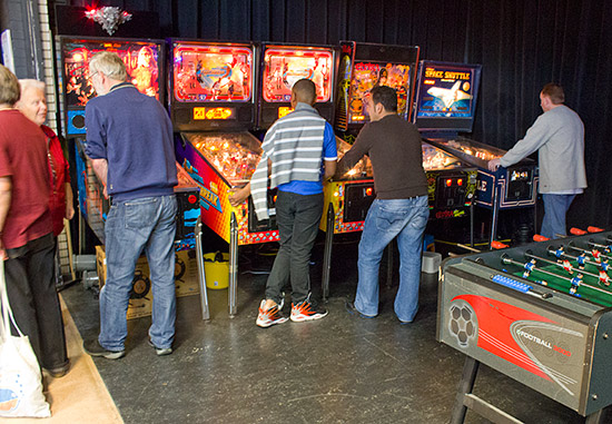More free play machines including 2 linked NBA Fastbreaks