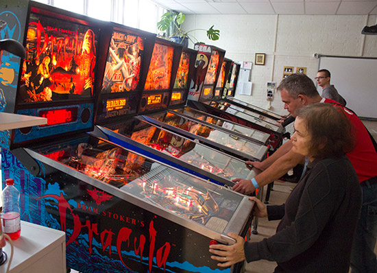 The first bank of games used for the Country Tournament