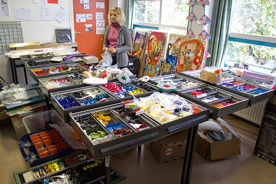 The High Class Pinballs stand