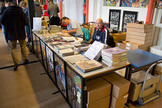 Various other pinball posters, books and assorted merchandise could be purchased