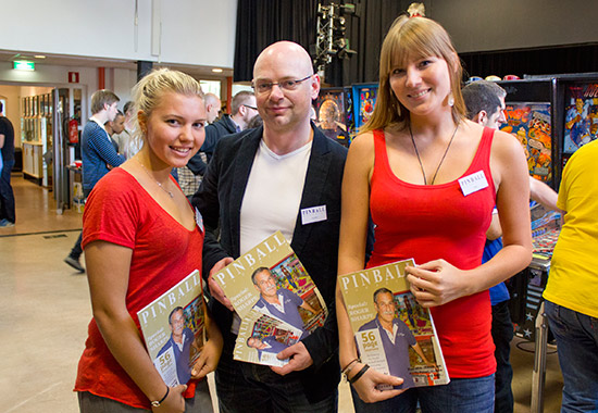 The Pinball Magazine sales team