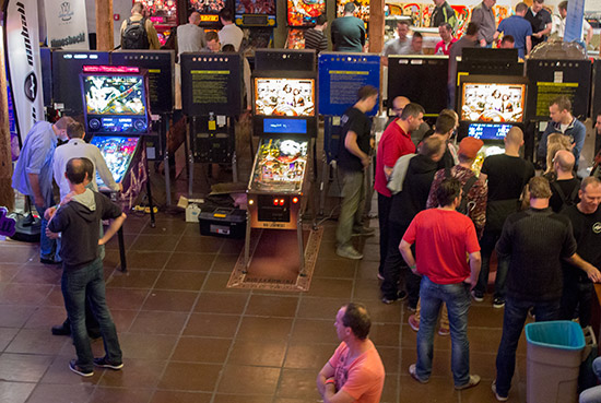 Dutch Pinball's three machines