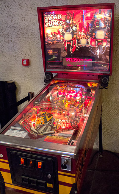 The Road Kings with a DMD running on the P-ROC system